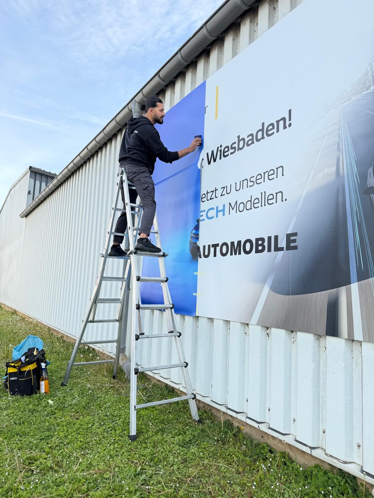 Außenwerbung – Atelier Rieber